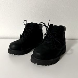 Black toddler boys timberland